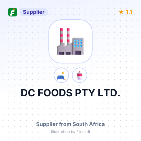DC FOODS PTY LTD. – summary card, no photo uploaded yet