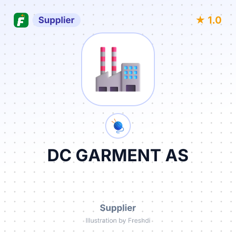 DC GARMENT AS – summary card, no photo uploaded yet