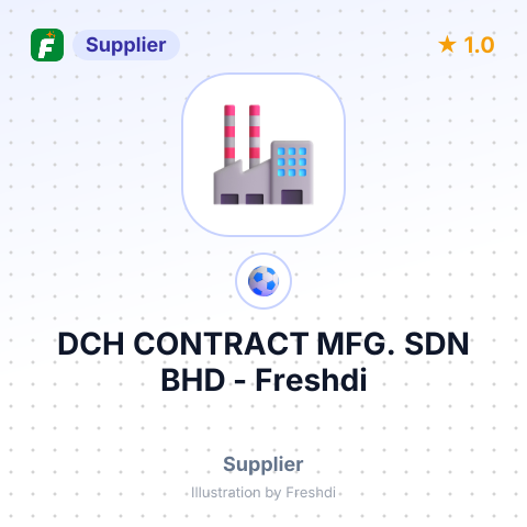 DCH CONTRACT MFG. SDN BHD – summary card, no photo uploaded yet