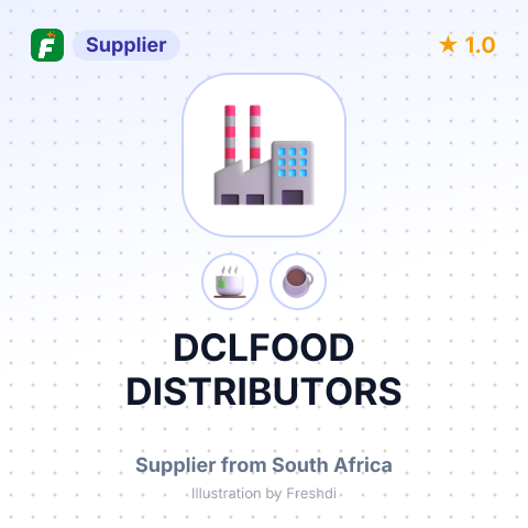 DCLFOOD DISTRIBUTORS – summary card, no photo uploaded yet