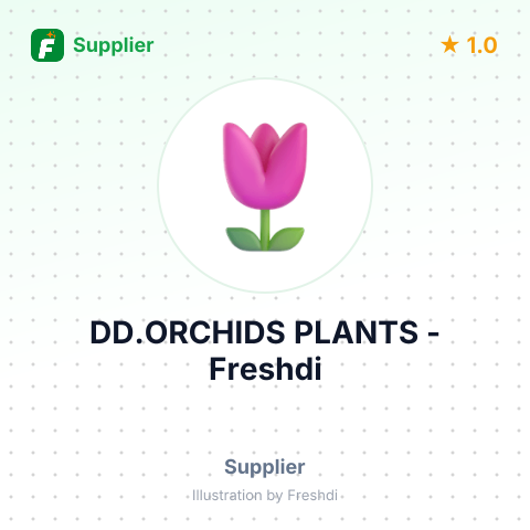 DD.ORCHIDS PLANTS – summary card, no photo uploaded yet