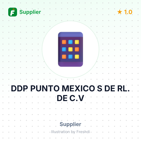 DDP PUNTO MEXICO S DE RL. DE C.V – summary card, no photo uploaded yet