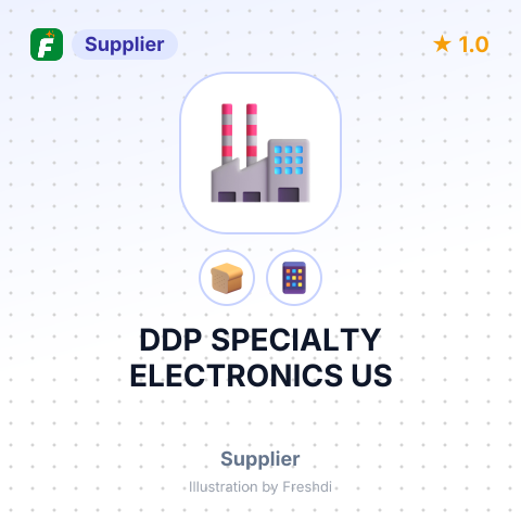 DDP SPECIALTY ELECTRONICS US – summary card, no photo uploaded yet