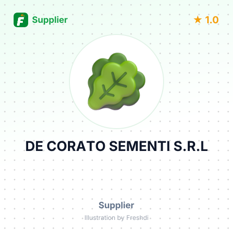 DE CORATO SEMENTI S.R.L – summary card, no photo uploaded yet