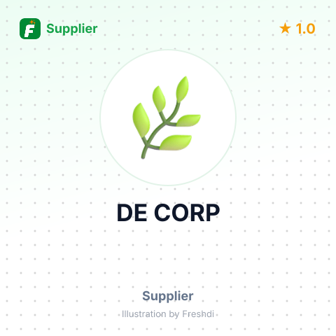 DE CORP – summary card, no photo uploaded yet