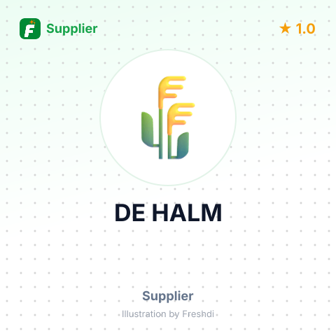 DE HALM – summary card, no photo uploaded yet