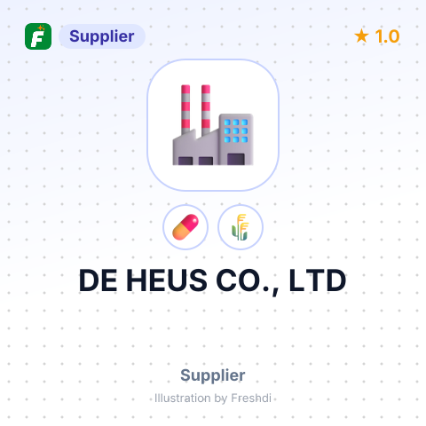 DE HEUS CO., LTD – summary card, no photo uploaded yet