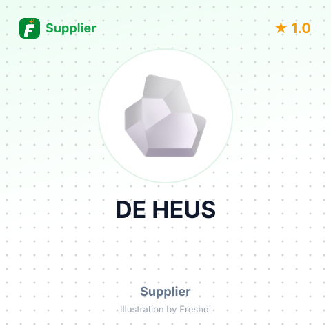 DE HEUS – summary card, no photo uploaded yet