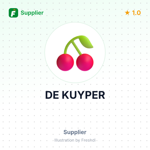 DE KUYPER – summary card, no photo uploaded yet