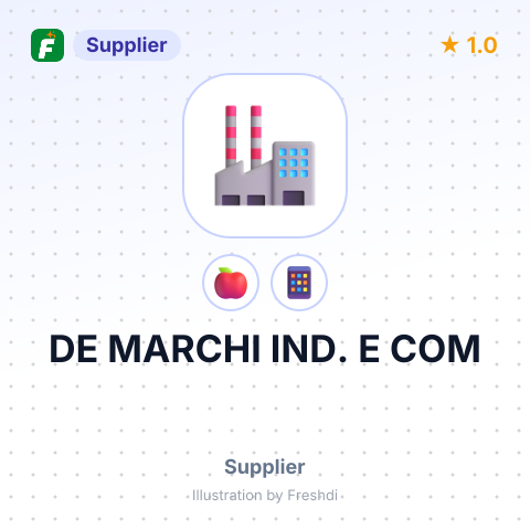 DE MARCHI IND. E COM – summary card, no photo uploaded yet