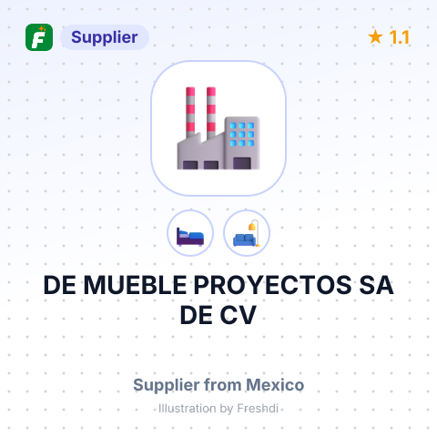 DE MUEBLE PROYECTOS SA DE CV – summary card, no photo uploaded yet