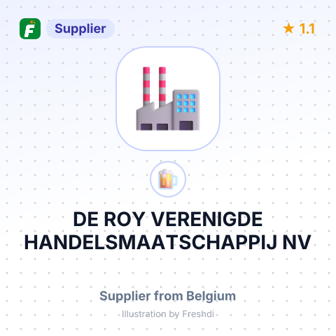 DE ROY VERENIGDE HANDELSMAATSCHAPPIJ NV – summary card, no photo uploaded yet