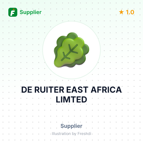 DE RUITER EAST AFRICA LIMTED – summary card, no photo uploaded yet