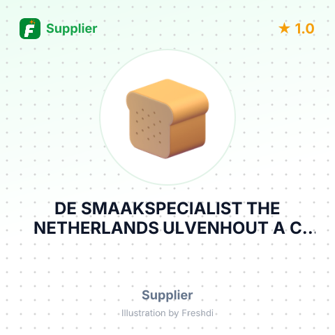 DE SMAAKSPECIALIST THE NETHERLANDS ULVENHOUT A C LUCHTENBURGSEWEG – summary card, no photo uploaded yet