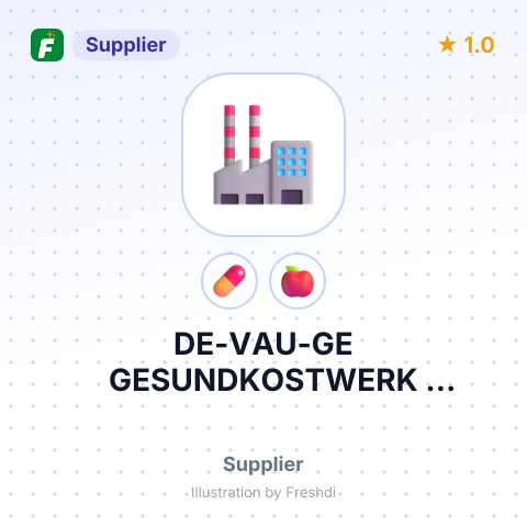 DE-VAU-GE GESUNDKOSTWERK DEUTSCHLAND GMBH – summary card, no photo uploaded yet