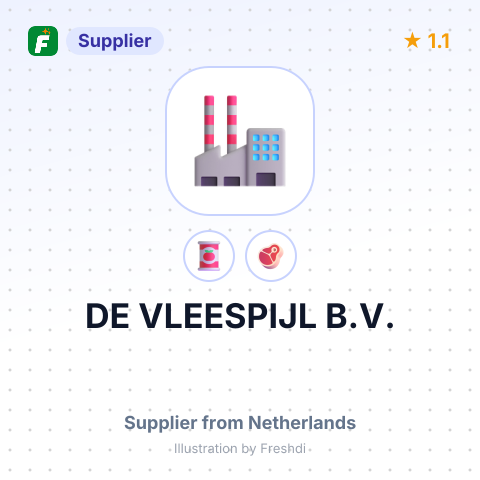 DE VLEESPIJL B.V. – summary card, no photo uploaded yet