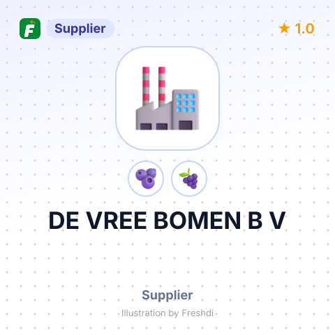 DE VREE BOMEN B V – summary card, no photo uploaded yet