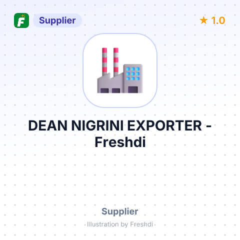 DEAN NIGRINI EXPORTER – summary card, no photo uploaded yet