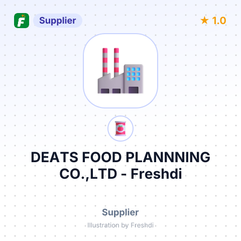 DEATS FOOD PLANNNING CO.,LTD – summary card, no photo uploaded yet