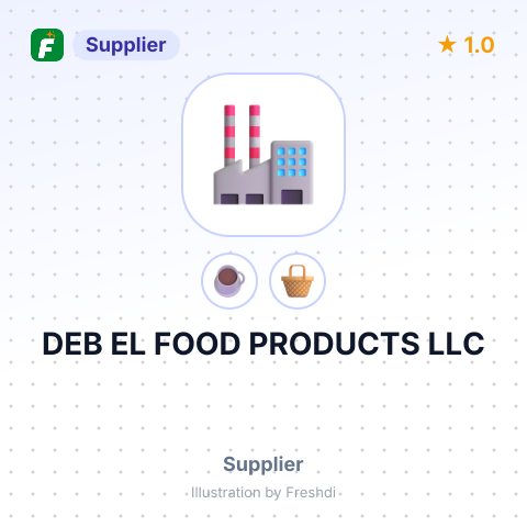 DEB EL FOOD PRODUCTS LLC – summary card, no photo uploaded yet