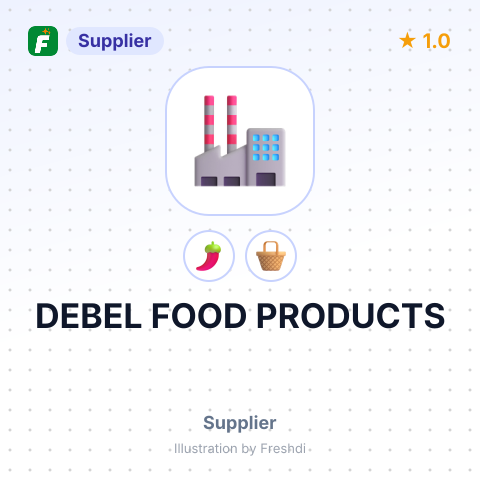 DEBEL FOOD PRODUCTS – summary card, no photo uploaded yet
