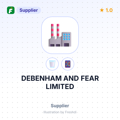 DEBENHAM AND FEAR LIMITED – summary card, no photo uploaded yet