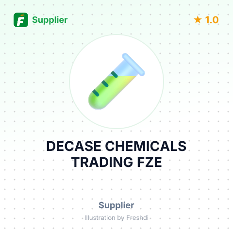 DECASE CHEMICALS TRADING FZE – summary card, no photo uploaded yet