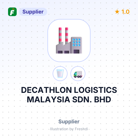 DECATHLON LOGISTICS MALAYSIA SDN. BHD – summary card, no photo uploaded yet