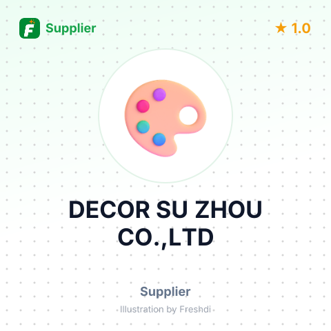 DECOR SU ZHOU CO.,LTD – summary card, no photo uploaded yet