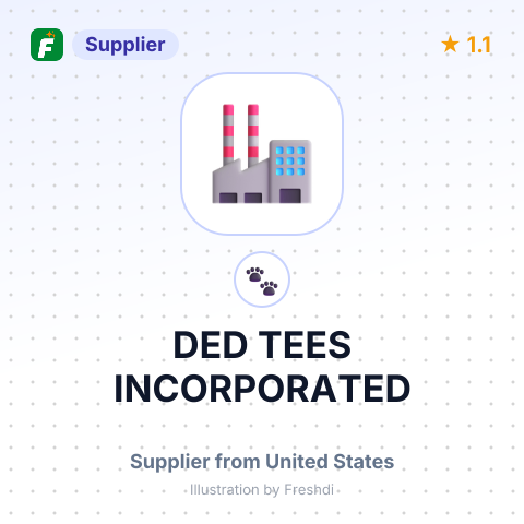 DED TEES INCORPORATED – summary card, no photo uploaded yet