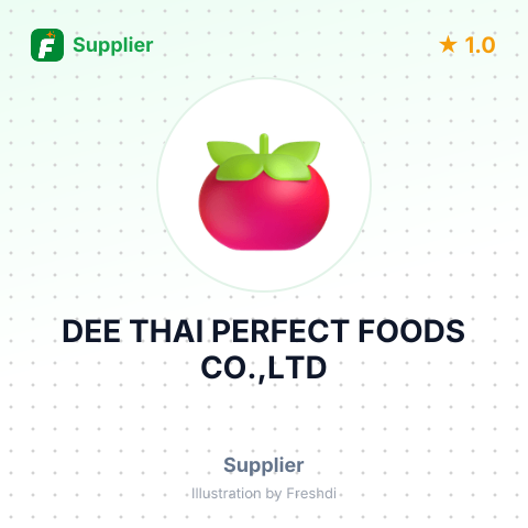 DEE THAI PERFECT FOODS CO.,LTD – summary card, no photo uploaded yet