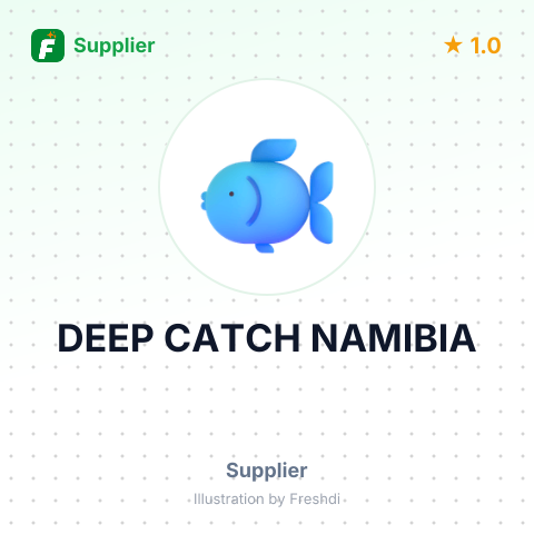 DEEP CATCH NAMIBIA – summary card, no photo uploaded yet