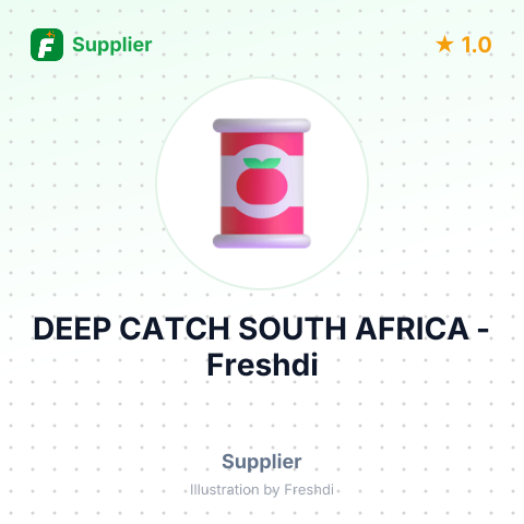 DEEP CATCH SOUTH AFRICA – summary card, no photo uploaded yet