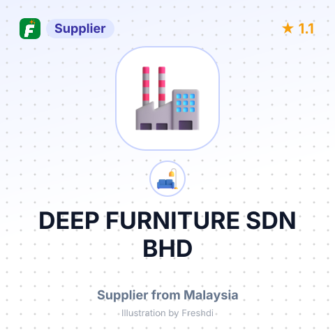 DEEP FURNITURE SDN BHD – summary card, no photo uploaded yet