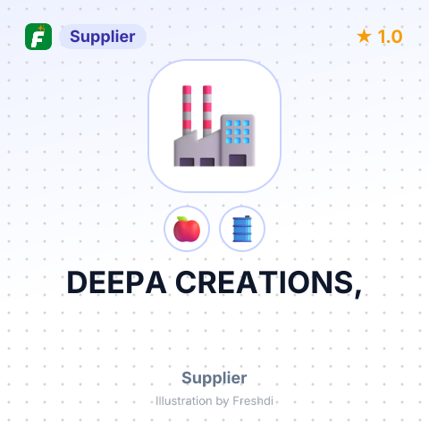 DEEPA CREATIONS, – summary card, no photo uploaded yet