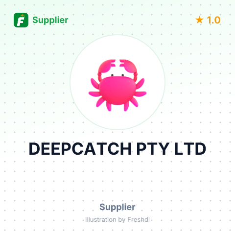 DEEPCATCH PTY LTD – summary card, no photo uploaded yet