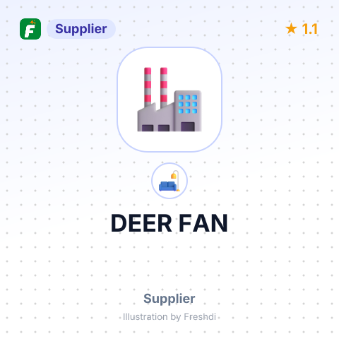 DEER FAN – summary card, no photo uploaded yet