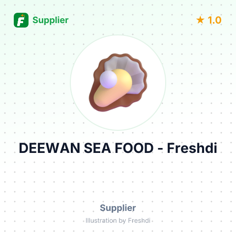DEEWAN SEA FOOD – summary card, no photo uploaded yet