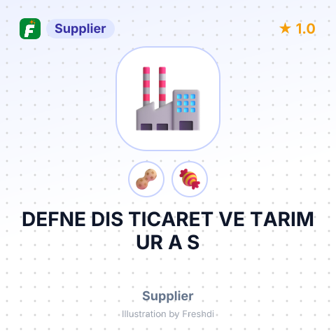DEFNE DIS TICARET VE TARIM UR A S – summary card, no photo uploaded yet