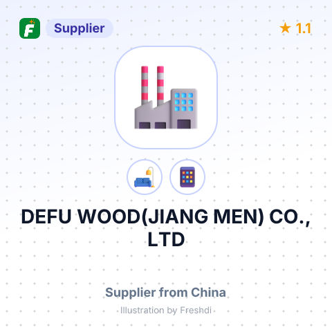DEFU WOOD(JIANG MEN) CO., LTD – summary card, no photo uploaded yet