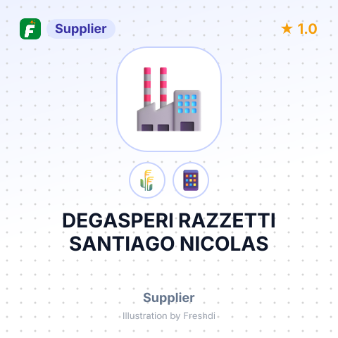 DEGASPERI RAZZETTI SANTIAGO NICOLAS – summary card, no photo uploaded yet