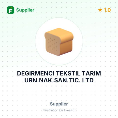 DEGIRMENCI TEKSTIL TARIM URN.NAK.SAN.TIC. LTD – summary card, no photo uploaded yet