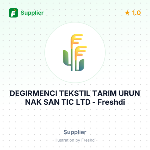 DEGIRMENCI TEKSTIL TARIM URUN NAK SAN TIC LTD – summary card, no photo uploaded yet