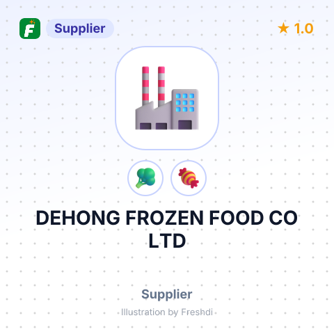 DEHONG FROZEN FOOD CO LTD – summary card, no photo uploaded yet