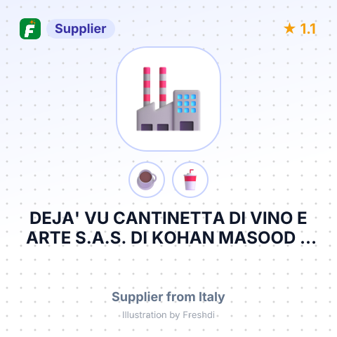 DEJA' VU CANTINETTA DI VINO E ARTE S.A.S. DI KOHAN MASOOD & C. – summary card, no photo uploaded yet