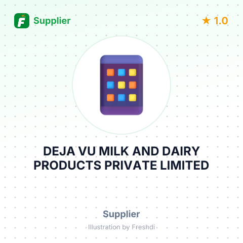 DEJA VU MILK AND DAIRY PRODUCTS PRIVATE LIMITED – summary card, no photo uploaded yet