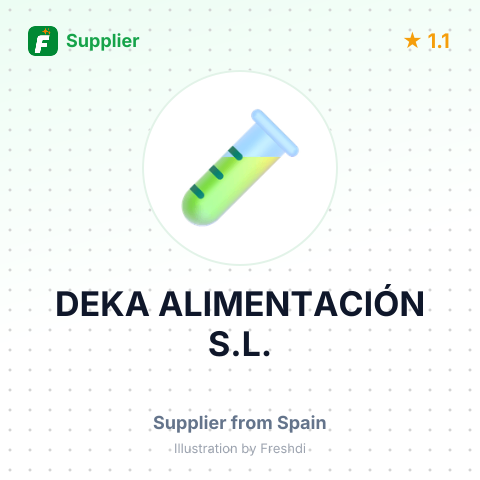 DEKA ALIMENTACIÓN S.L. – summary card, no photo uploaded yet