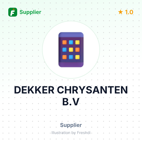DEKKER CHRYSANTEN B.V – summary card, no photo uploaded yet