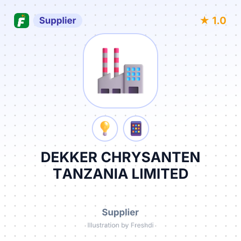 DEKKER CHRYSANTEN TANZANIA LIMITED – summary card, no photo uploaded yet