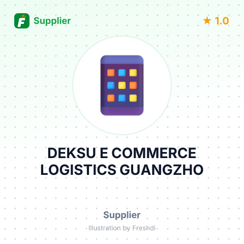 DEKSU E COMMERCE LOGISTICS GUANGZHO – summary card, no photo uploaded yet